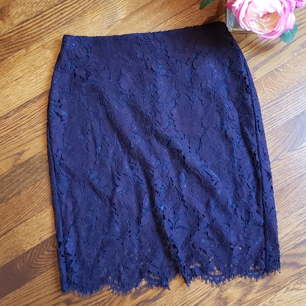 Banana Republic Lace Skirt Size 4